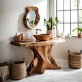Velthora Rootform Solid Wood Freestanding Bathroom Vanity SPA576801