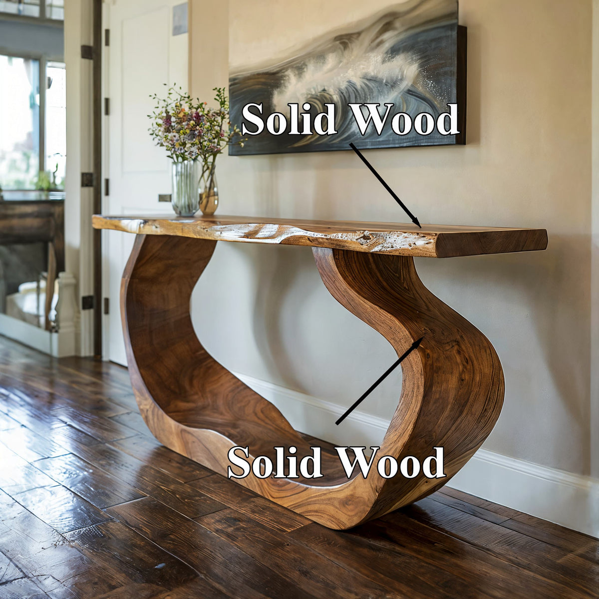 Handcraft Entryway Table Decor